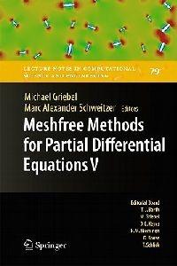 Meshfree Methods for Partial Differential Equations V - cover