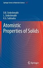 Atomistic Properties of Solids