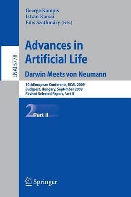 Advances in Artificial Life: 10th European Conference, ECAL 2009, Budapest, Hungary, September 13-16, 2009, Revised Selected Papers - cover