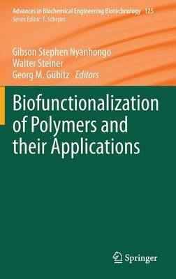 Biofunctionalization of Polymers and their Applications - cover
