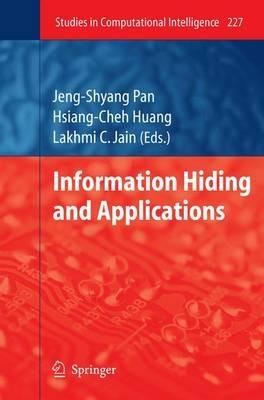 Information Hiding and Applications - cover