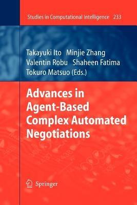 Advances in Agent-Based Complex Automated Negotiations - cover