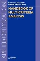 Handbook of Multicriteria Analysis - cover