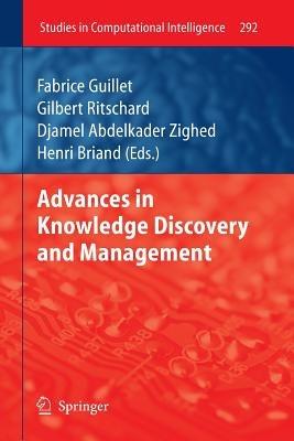 Advances in Knowledge Discovery and Management - cover