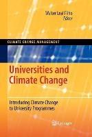 Universities and Climate Change: Introducing Climate Change to University Programmes - cover