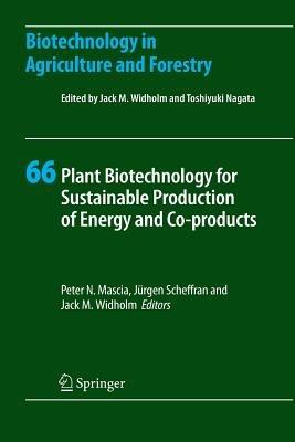 Plant Biotechnology for Sustainable Production of Energy and Co-products - cover