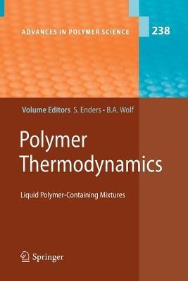 Polymer Thermodynamics: Liquid Polymer-Containing Mixtures - cover