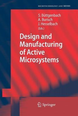 Design and Manufacturing of Active Microsystems - cover