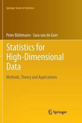 Statistics for High-Dimensional Data: Methods, Theory and Applications - Peter Bühlmann,Sara van de Geer - cover