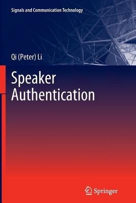 Speaker Authentication - Qi (Peter) Li - cover