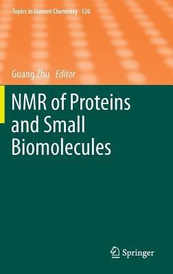 NMR of Proteins and Small Biomolecules - cover