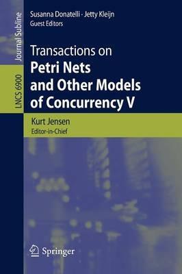 Transactions on Petri Nets and Other Models of Concurrency V - cover