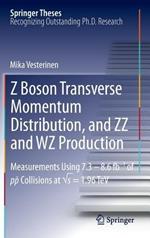 Z Boson Transverse Momentum Distribution, and ZZ and WZ Production: Measurements Using 7.3 – 8.6 fb–1 of p¯p Collisions at vs = 1.96 TeV