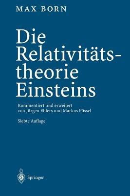 Die Relativitätstheorie Einsteins - Max Born - cover