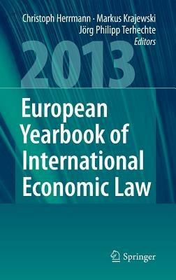 European Yearbook of International Economic Law 2013 - cover