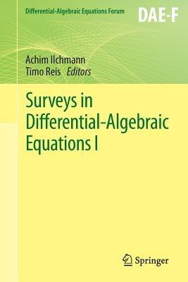 Surveys in Differential-Algebraic Equations I - cover