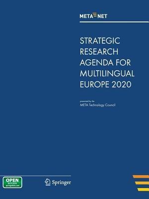META-NET Strategic Research Agenda for Multilingual Europe 2020 - cover