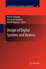 Design of Digital Systems and Devices