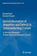 Optical Absorption of Impurities and Defects in Semiconducting Crystals: Electronic Absorption of Deep Centres and Vibrational Spectra