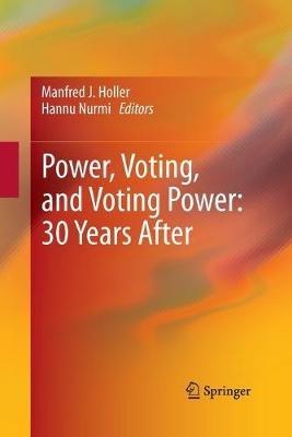 Power, Voting, and Voting Power: 30 Years After - cover