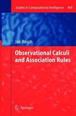 Observational Calculi and Association Rules