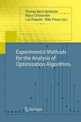 Experimental Methods for the Analysis of Optimization Algorithms - cover