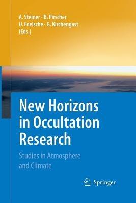 New Horizons in Occultation Research: Studies in Atmosphere and Climate - cover