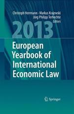 European Yearbook of International Economic Law 2013