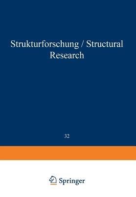 Structural Research / Strukturforschung - Dr. André Guinier,Dr. Gérard Von Eller,Dr. J. Bouman - cover