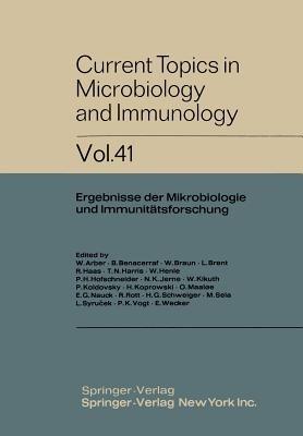 Current Topics in Microbiology and Immunology: Ergebnisse der Mikrobiologie und Immunitätsforschung - cover