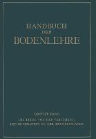 Die Lehre von der Verteilung der Bodenarten an der Erdoberfläche Regionale und Zonale Bodenlehre - E. Blanck - cover