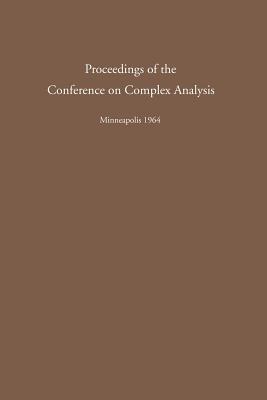 Proceedings of the Conference on Complex Analysis - cover