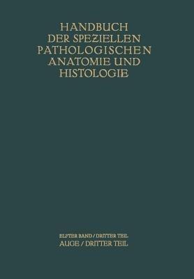 Auge: Dritter Teil - G. Abelsdorff,A. Elschnig,S. Ginsberg - cover