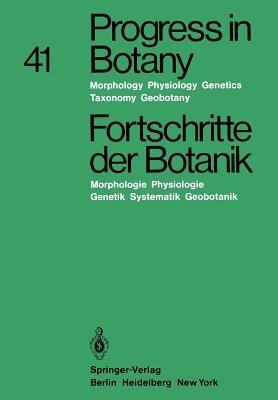 Progress in Botany / Fortschritte der Botanik: Morphology · Physiology · Genetics Taxonomy · Geobotany / Morphologie · Physiologie · Genetik Systematik · Geobotanik - Heinz Ellenberg,Karl Esser,Klaus Kubitzki - cover
