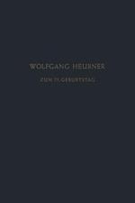 Festschrift zum 75. Geburtstag: Gewidmet von Seinen Schülern, Freunden und Kollegen