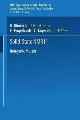 Solid-State NMR II: Inorganic Matter - cover