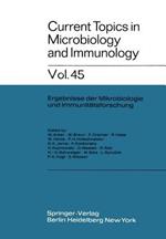 Current Topics in Microbiology and Immunology: Ergebnisse der Mikrobiologie und Immunitätsforschung