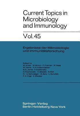 Current Topics in Microbiology and Immunology: Ergebnisse der Mikrobiologie und Immunitätsforschung - W. Arber,W. Braun,F. Cramer - cover