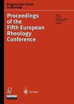 Progress and Trends in Rheology V: Proceedings of the Fifth European Rheology Conference Portorož, Slovenia, September 6–11, 1998