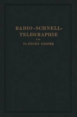 Radio-Schnelltelegraphie - Eugen Nesper - cover