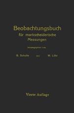 Beobachtungsbuch für markscheiderische Messungen