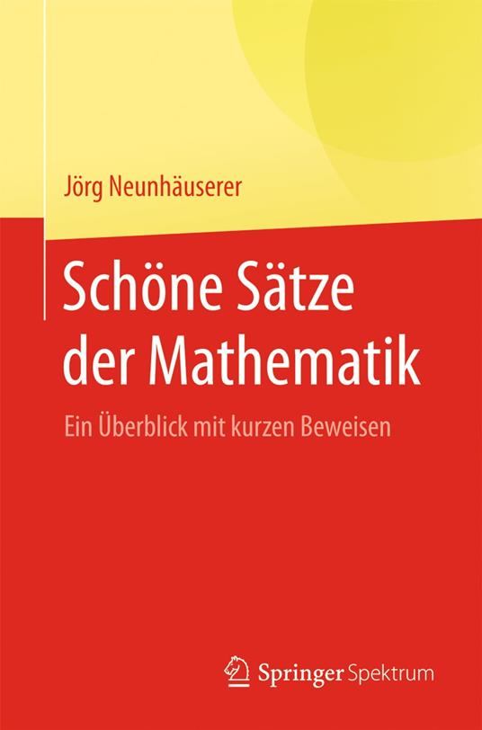 Schöne Sätze der Mathematik