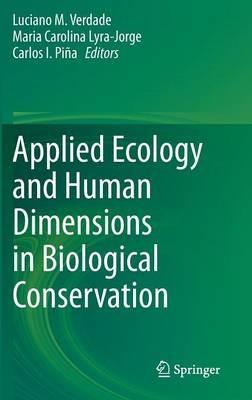 Applied Ecology and Human Dimensions in Biological Conservation - cover