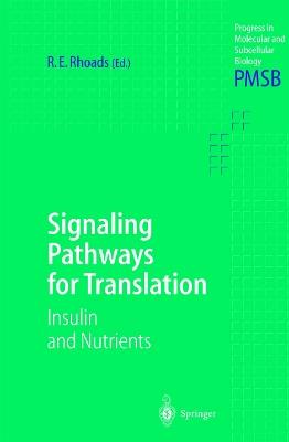 Signaling Pathways for Translation: Insulin and Nutrients - cover
