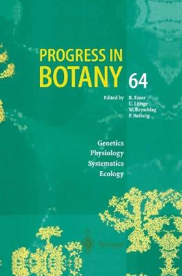 Progress in Botany: Genetics Physiology Systematics Ecology - cover