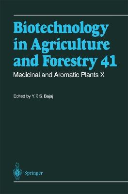 Medicinal and Aromatic Plants X - cover