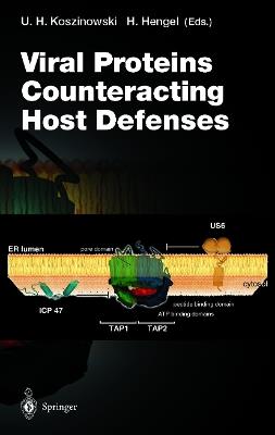 Viral Proteins Counteracting Host Defenses - cover
