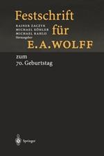 Festschrift für E.A. Wolff: zum 70. Geburtstag am 1.10.1998