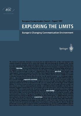 Exploring the Limits: Europe’s Changing Communication Environment - cover