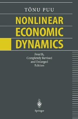 Nonlinear Economic Dynamics - Tönu Puu - cover